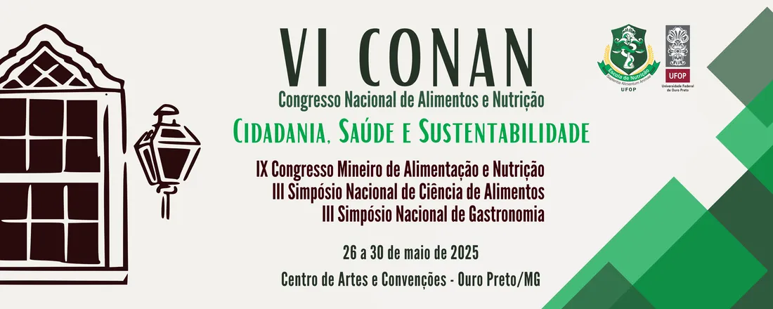 VI CONAN - Congresso Nacional de Alimentos e Nutrição