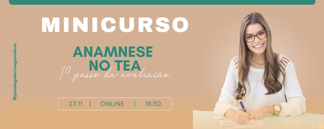 ANAMNESE NO TEA: 1º PASSO DA AVALIAÇÃO