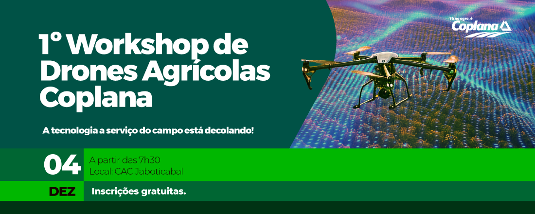 1º Workshop de Drones Agrícolas Coplana