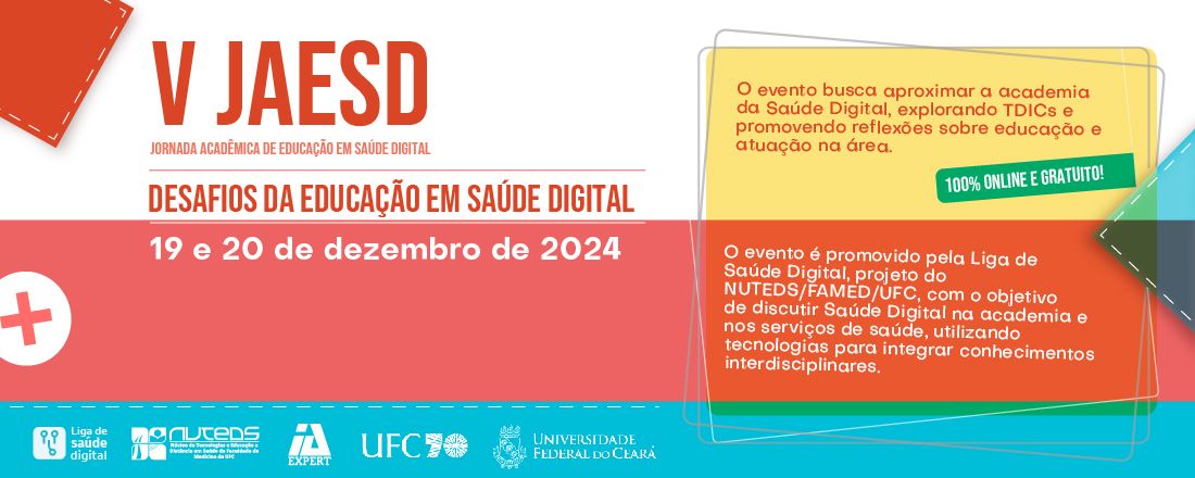 V JAESD - Jornada Acadêmica em Educação e Saúde Digital