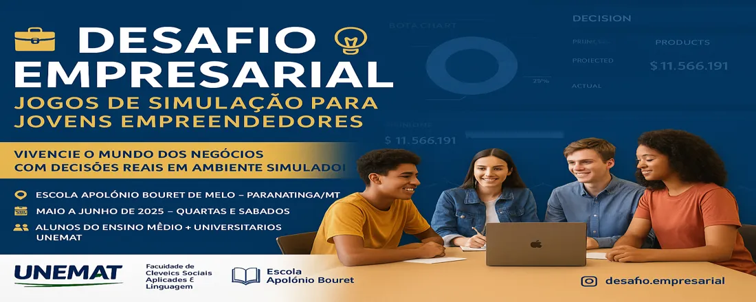 Desafio Empresarial: Jogos de Simulação para Jovens Empreendedores