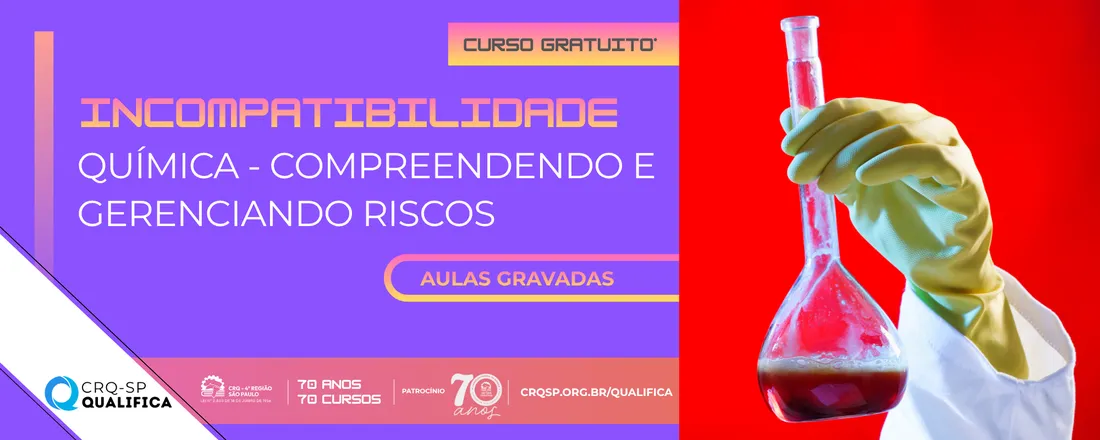 Curso Incompatibilidade Química: Compreendendo e Gerenciando Riscos