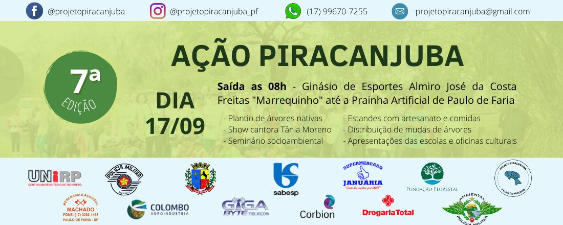 7ª edição da Ação Piracanjuba