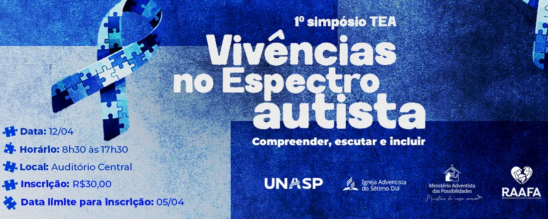 Vivências no Espectro Autista: Compreender, escutar e incluir