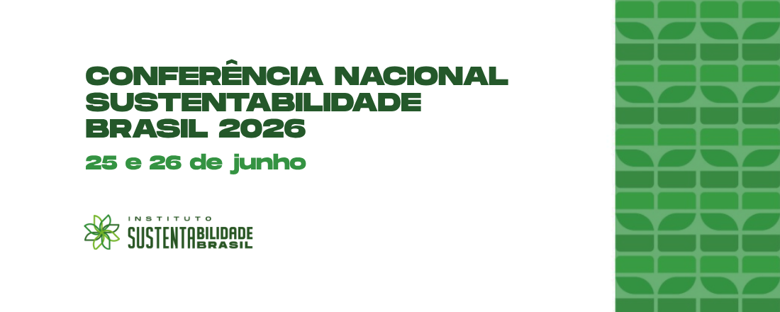 Conferência Nacional Sustentabilidade Brasil