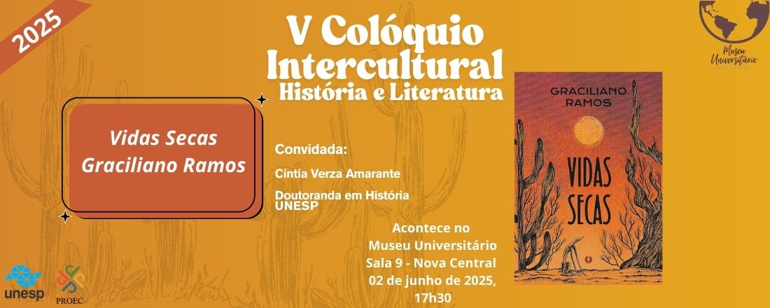 V COLÓQUIO INTERCULTURAL: HISTÓRIA E LITERATURA - VIDAS SECAS