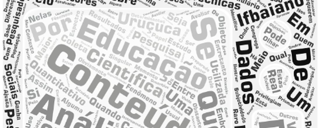 CURSO BÁSICO TÉCNICAS MODERNAS DE ANÁLISE DE CONTEÚDO