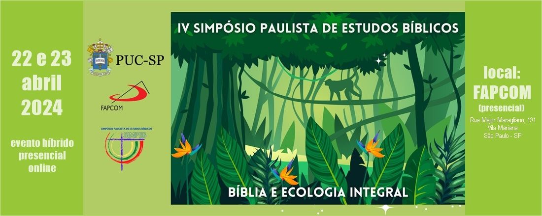 IV Simpósio Paulista de Estudos Bíblicos - SIMPEB