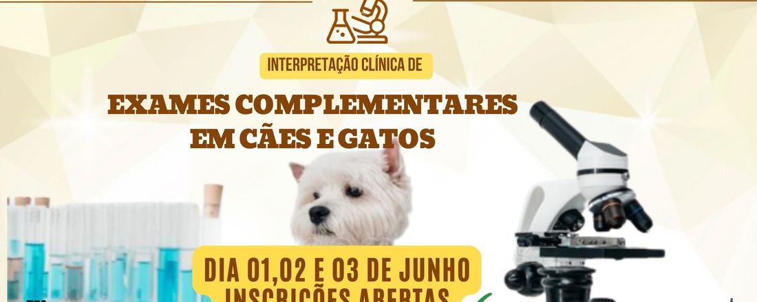 Simpósio de interpretação clínica exames complementares em cães e gatos