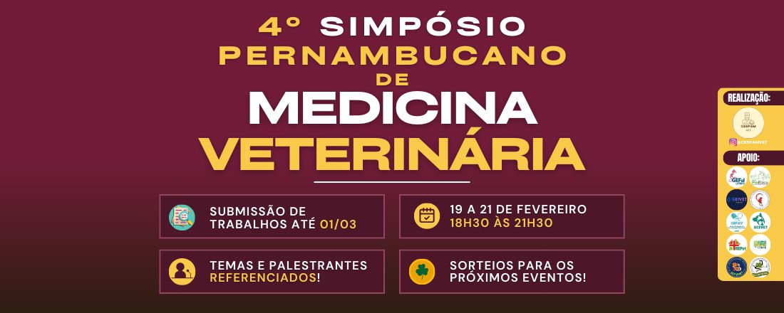 4º Simpósio Acadêmico Pernambucano de Medicina Veterinária