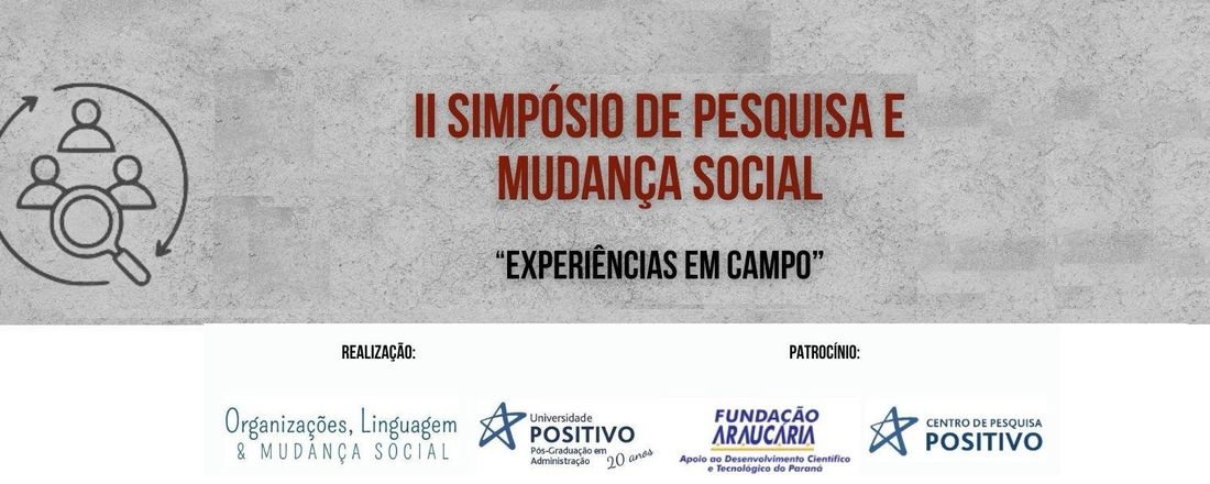 II Simpósio de Pesquisa e Mudança Social