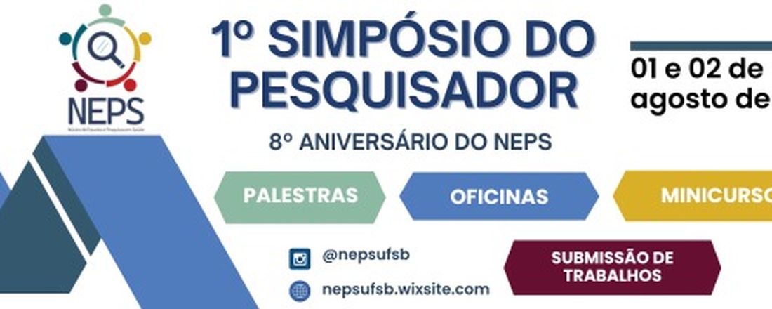 1º Simpósio do Pesquisador