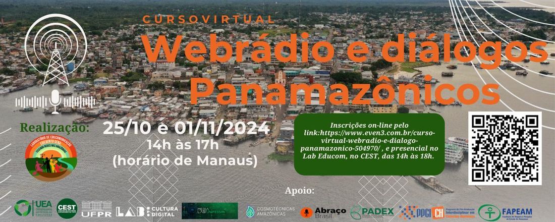 Curso Virtual: Webrádio e Diálogos Panamazônicos