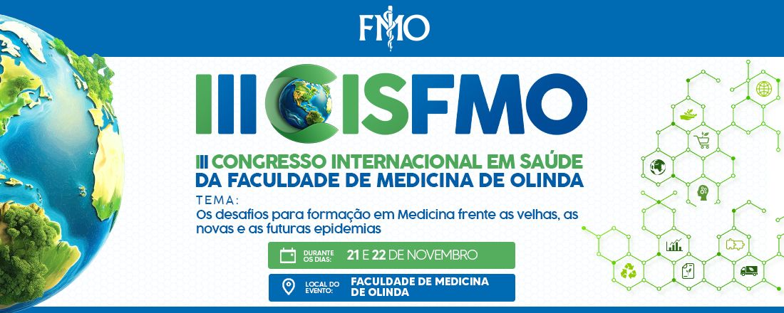 3º CONGRESSO INTERNACIONAL EM SAÚDE DA FACULDADE DE MEDICINA DE OLINDA