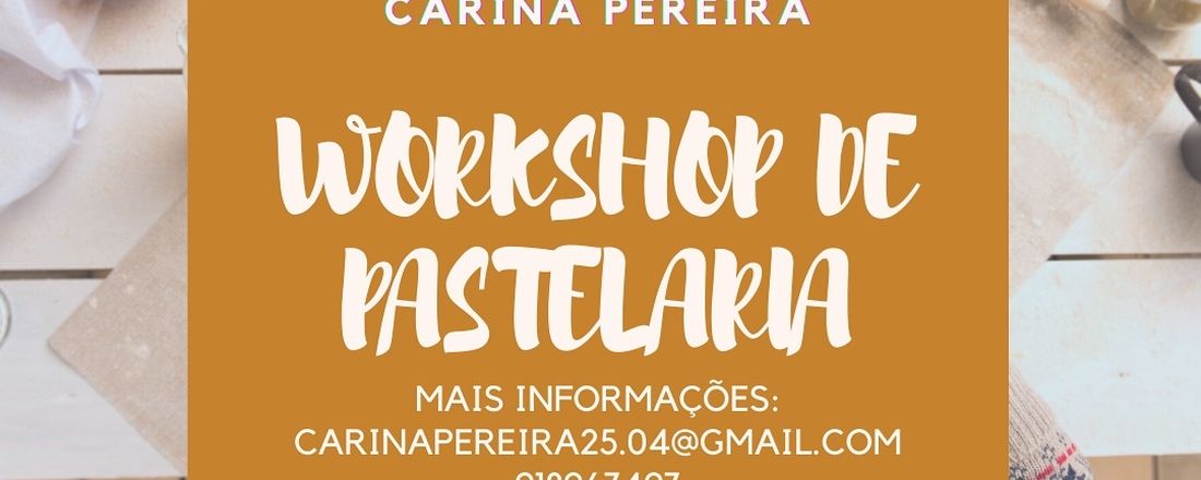 Workshop de pastelaria