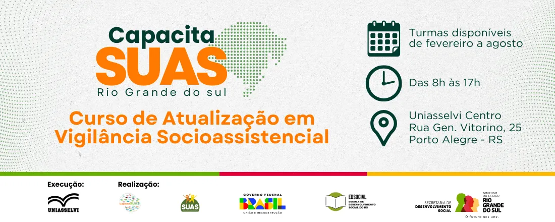 Curso de Atualização em Vigilância Socioassistencial