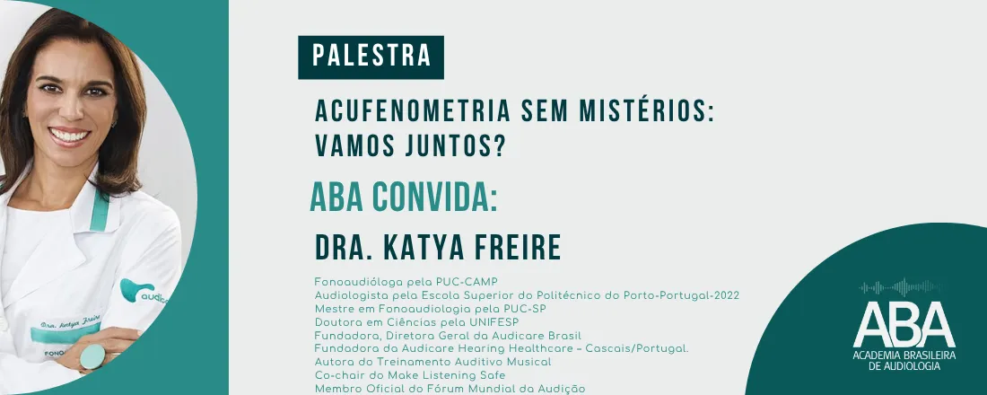 Acufenometria sem mistérios: Vamos juntos?