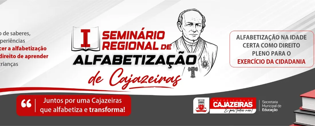 I SEMINÁRIO REGIONAL DE ALFABETIZAÇÃO
