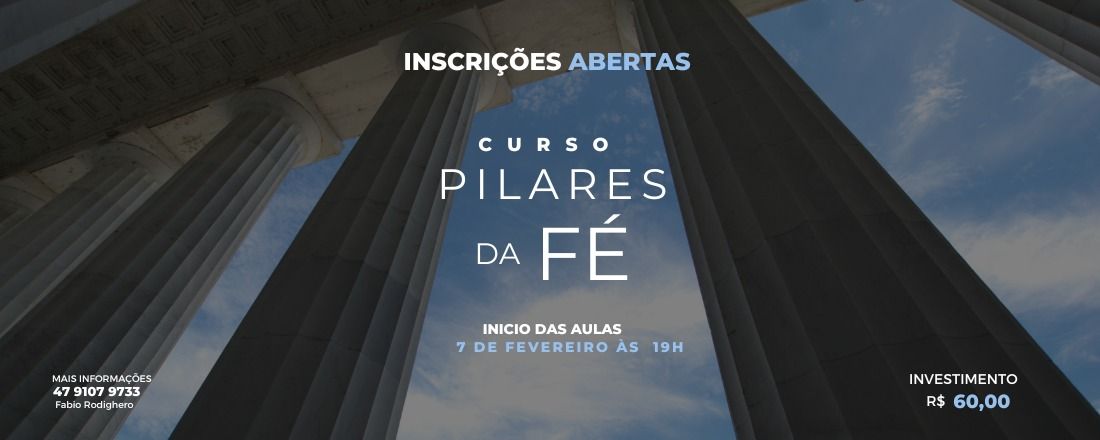 Curso Pilares da Fé