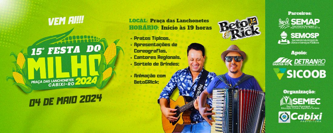 15ª Festa do Milho em Cabixi