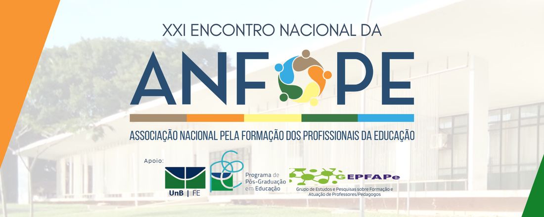 XXI ENCONTRO NACIONAL DA ANFOPE - ENANFOPE