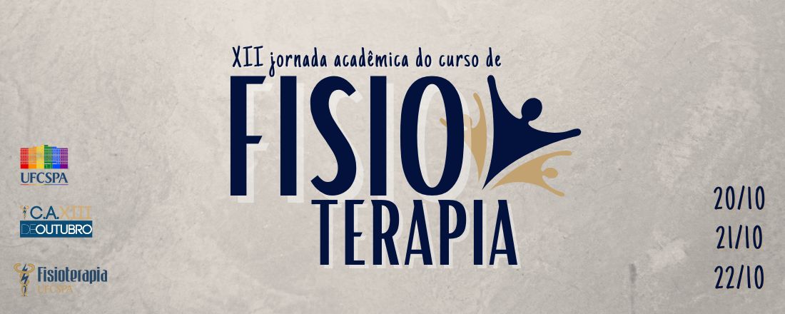 XII Jornada Acadêmica do curso de Fisioterapia UFCSPA