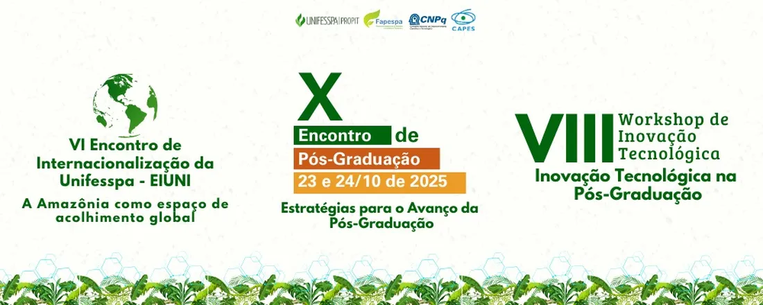 X Encontro de Pós-Graduação