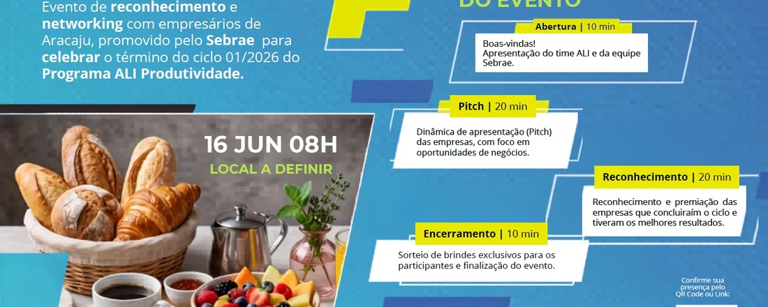 CAFÉ COM ALI - EVENTO RECONHERCER