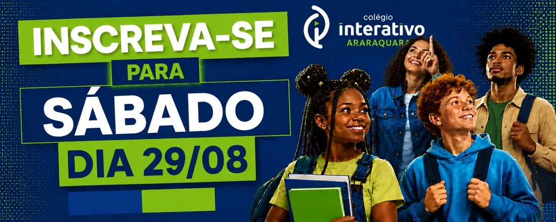INTERATESTE 2026 inscrição para SÁBADO dia 29/08/2026 às 9 horas