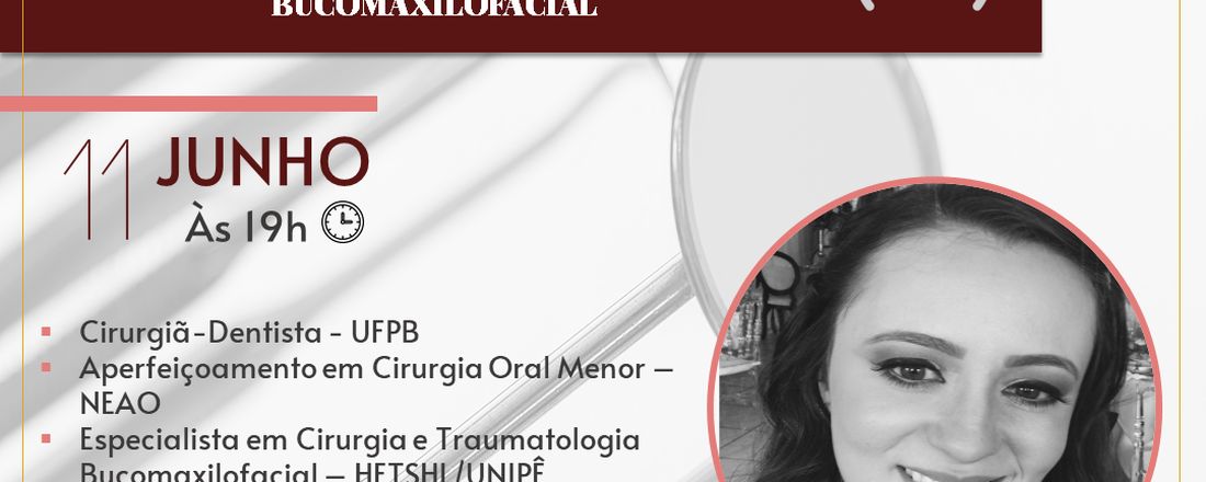 I Circuito de Lives: Odontologia em Debate.