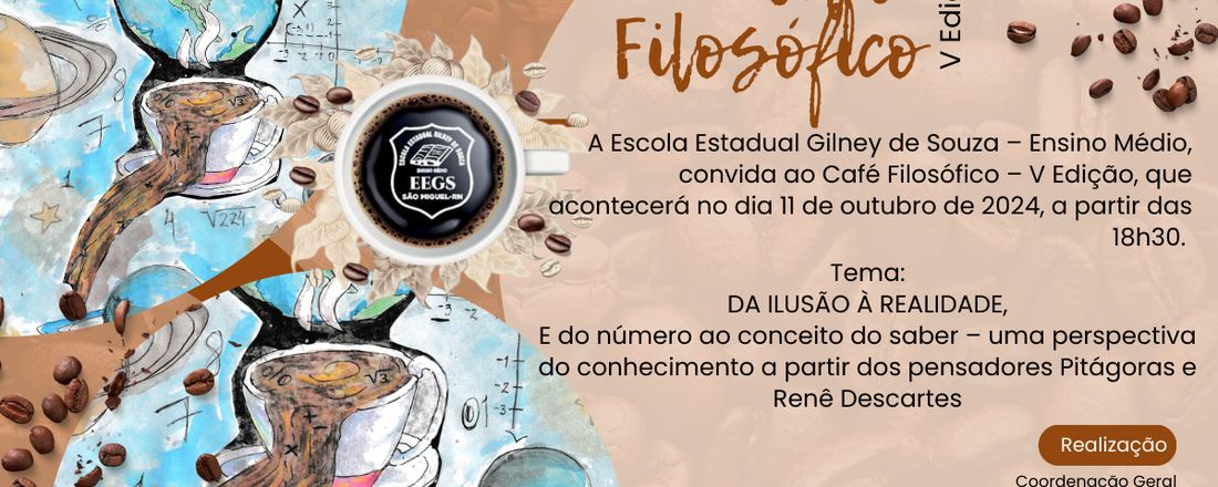 CAFÉ FILOSÓFICO - V EDIÇÃO