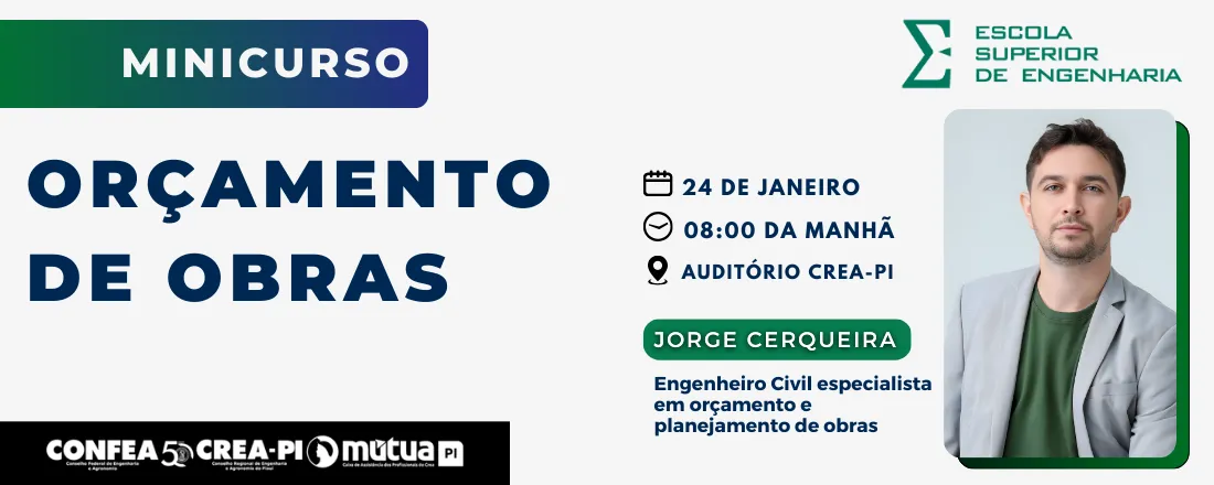 CURSO DE ORÇAMENTO DE OBRAS