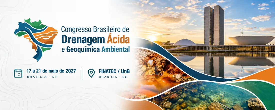I Congresso Brasileiro de Drenagem Ácida e Geoquímica Ambiental - CBDAG 2027