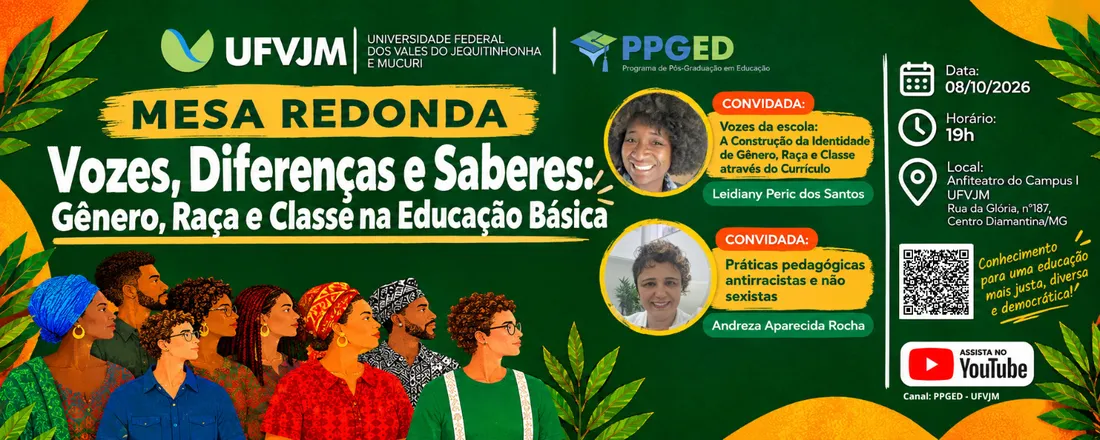 Vozes, Diferenças e Saberes: Gênero, Raça e Classe na Educação Básica