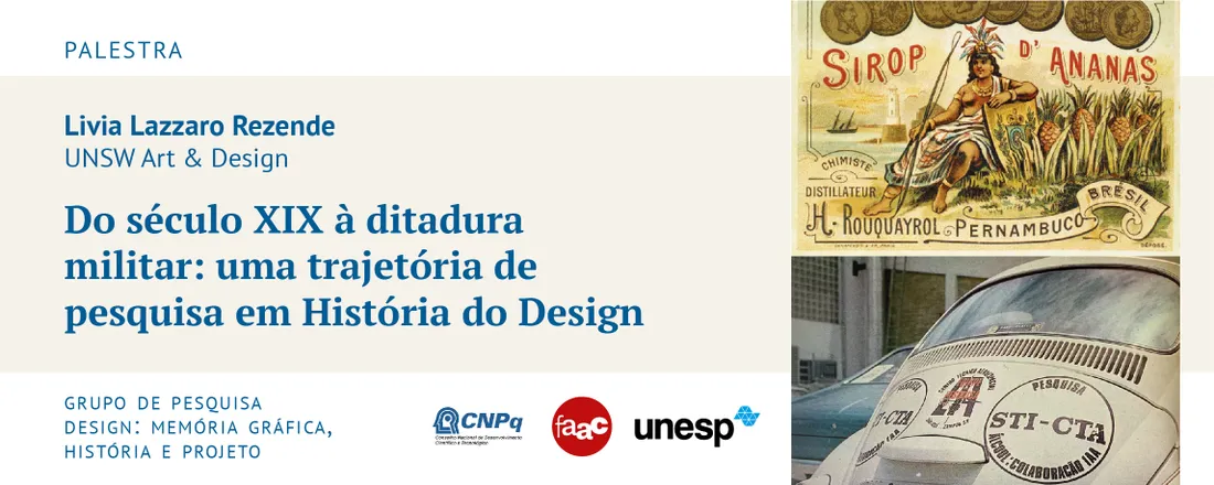 Do século XIX à ditadura militar: Uma trajetória de pesquisa em História do Design