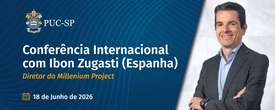 Conferência Internacional com Ibon Zugasti (Espanha), Diretor do Millenium Project