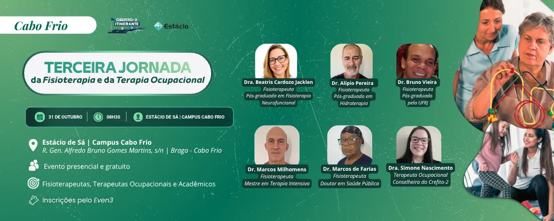 Terceira Jornada da Fisioterapia e Terapia Ocupacional