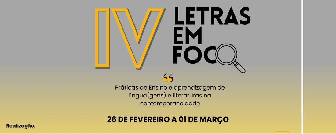 IV Letras em Foco - 2024