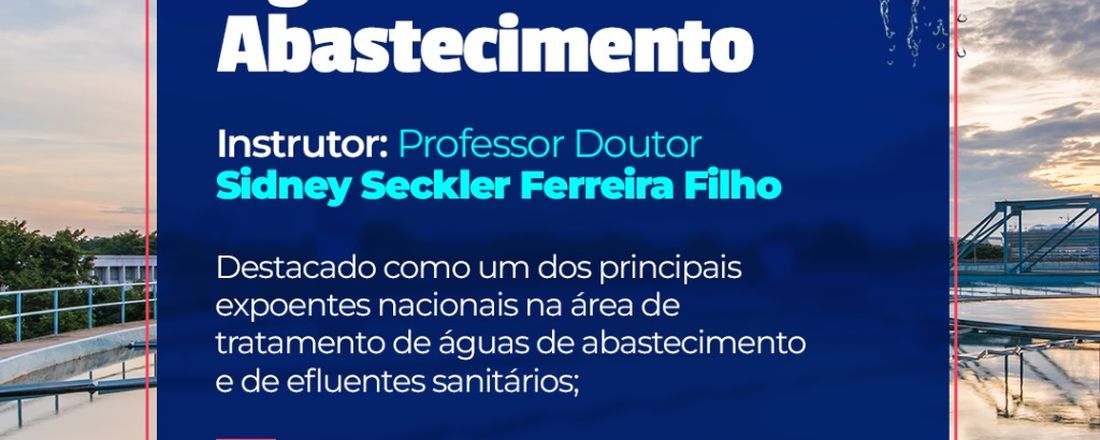 Técnicas de Tratamento Convencional de Águas de Abastecimento