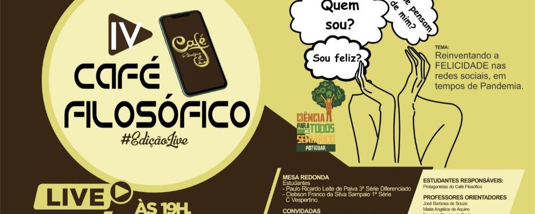 IV CAFÉ FILOSÓFICO