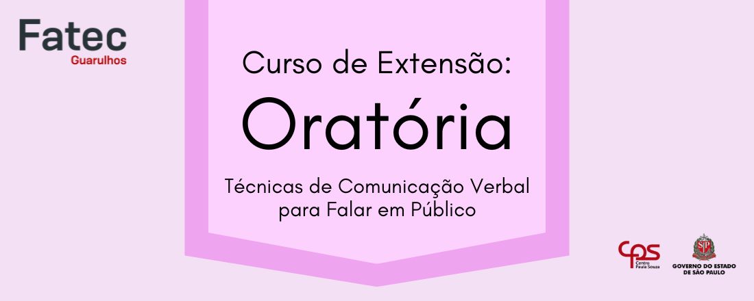 Curso de Oratória - Fatec Guarulhos