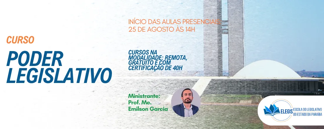 CURSO - PODER LEGISLATIVO PRESENCIAL