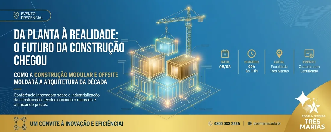 Da Planta à Realidade: Como a Construção Modular e Offsite Moldará a Arquitetura da Década