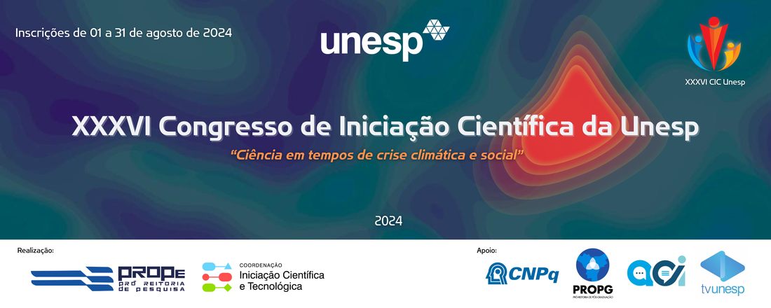 XXXVI Congresso de Iniciação Científica da Unesp - FC/Bauru