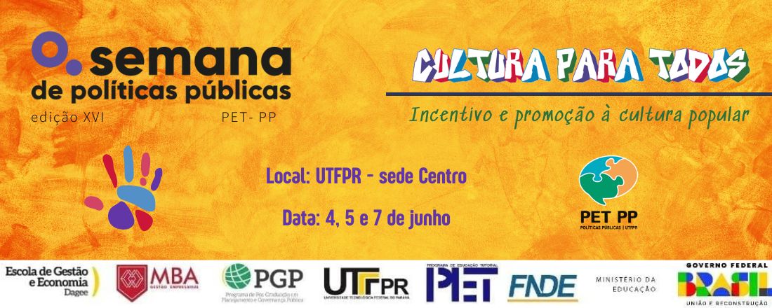 XIX Semana de Políticas Públicas