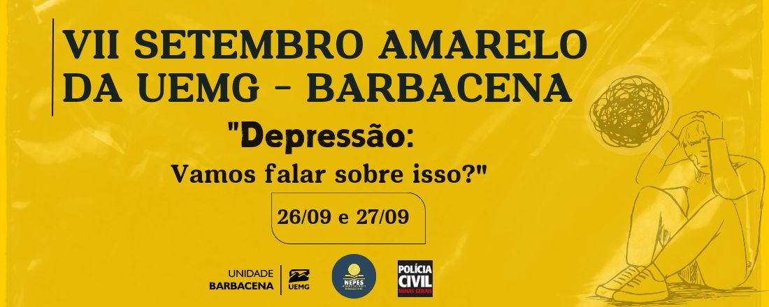 VII Setembro Amarelo da UEMG - Barbacena