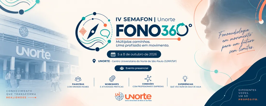 IV SEMANA ACADÊMICA DE FONOAUDIOLOGIA UNORTE
