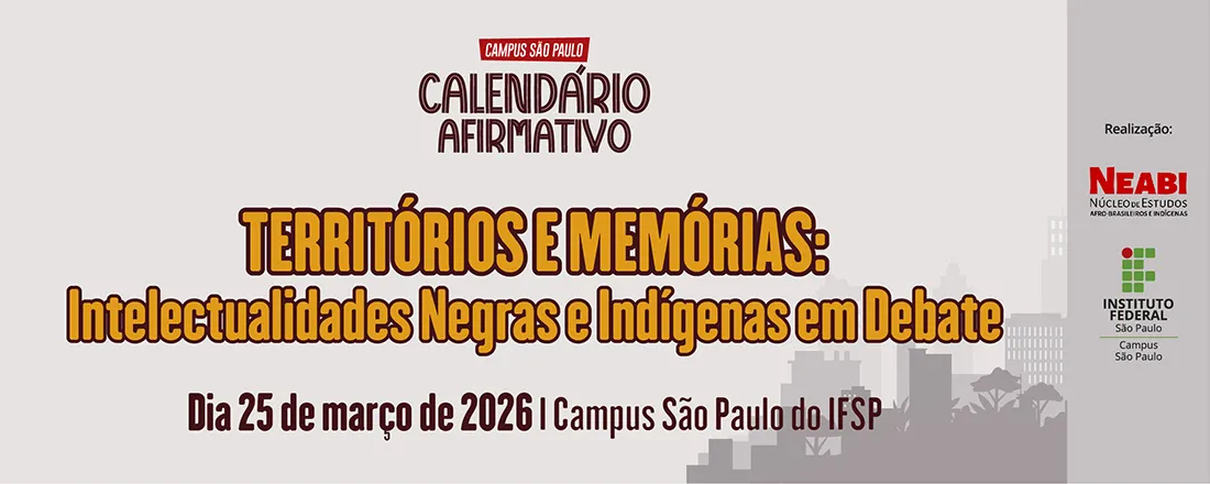 Calendário Afirmativo do Campus São Paulo - IFSP - 25/03/2026