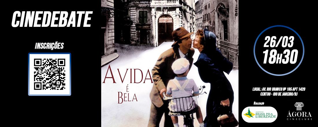 CINEDEBATE: A VIDA É BELA