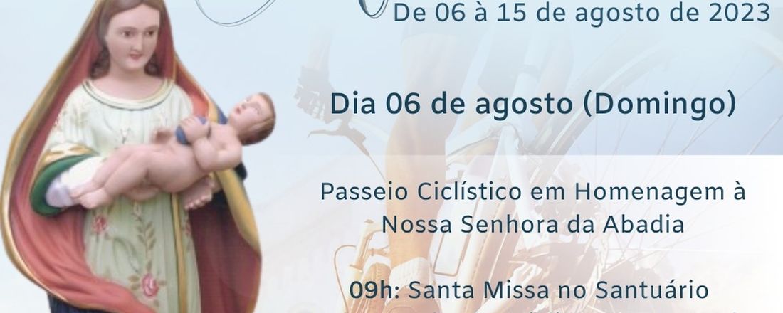 Passeio Ciclístico em Homenagem a Nossa Senhora da Abadia.